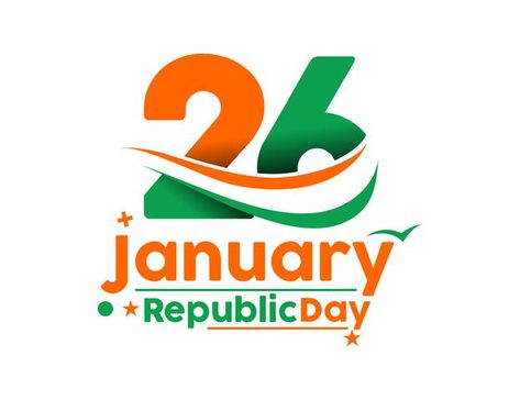 Indian republic day concept with text 26... | Free Vector #Freepik #freevector #background #banner #poster #cartoon Happy Republic Day Wallpaper, Indian Republic Day, January Quotes, Dancing On The Edge, 26 January, Happy Republic Day, Free Greeting Cards, January 26, Republic Day