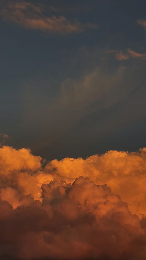 #aesthetic #clouds #wallpaper #portrait #photography Portrait Background Aesthetic, Aesthetic Cloud Pics, Shy Wallpapers, Orange Clouds Aesthetic, Pretty Clouds Aesthetic, Cloud Palette, Aesthetic Clouds Wallpaper, Dusk Aesthetic, Orange Wallpaper Aesthetic