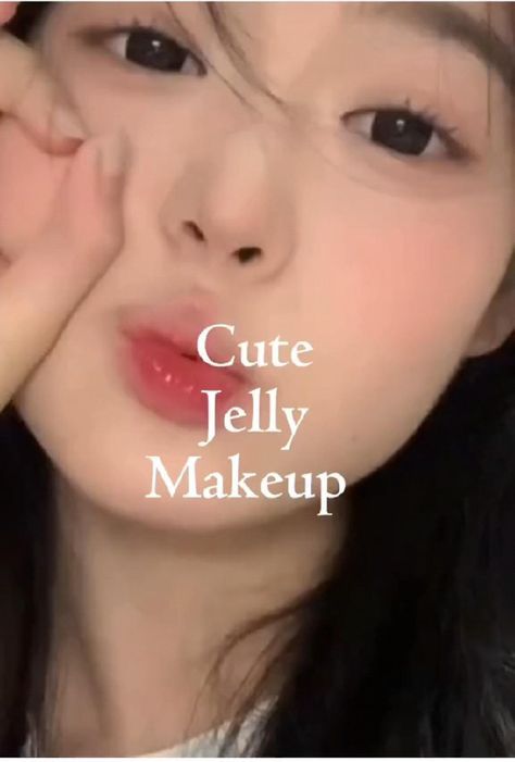 Jelly Makeup, Korean Makeup Looks, Contouring Products, Contouring Face, Mekap Mata, Asian Makeup Tutorials, Flot Makeup, Contouring Makeup, Korean Makeup Tips