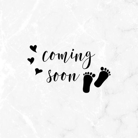 Baby Coming Soon Announcement 2023, Baby Announcement Quotes, Storch Baby, Vom Avea Un Copil, Pregnancy Scrapbook, Baby Is Coming, Baby Captions, Newborn Quotes