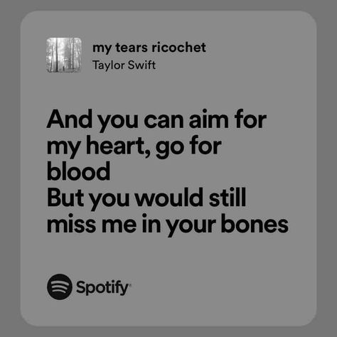 Swift, Taylor Swift, My Tears Ricochet, Spotify Taylor Swift, Taylor Swift Song