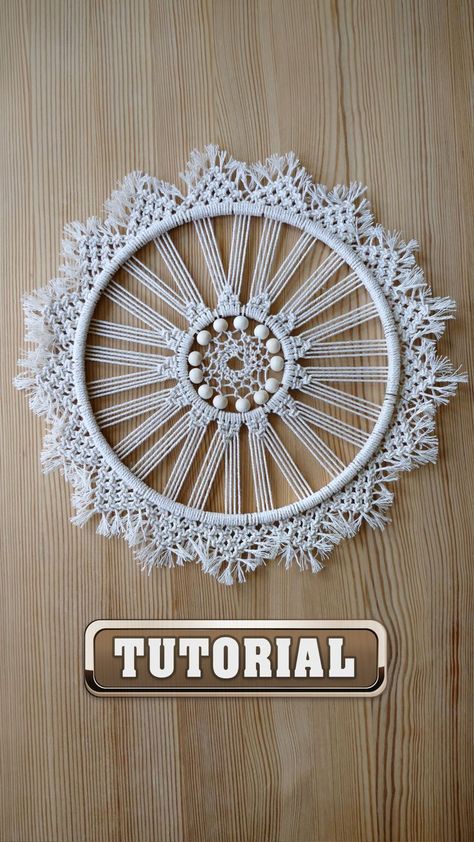 macrame wall hanging, macrame circle pattern, round macrame pattern, dream catchers patterns, dream catcher craft, circular macrame ideas, dreamcatcher diy, wall decorating ideas, macrame tapiz, hanging ornaments, makramee anleitung wandbehang, easy macrame ideas diy, wall decor diy, Circle Macrame Wall Hanging, Easy Wall Decor, Macrame Circle, Diy Macrame Earrings, Dream Catcher Patterns, Macrame Wall Hanging Tutorial, Easy Macrame, Free Macrame Patterns, Macrame Mandala