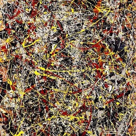 $140 Million dollar painting, Jackson Pollock's No. 5, 1948. Jackson Pollock Number 5, De Kooning Paintings, Brain Painting, Jackson Pollock Art, Most Expensive Painting, Expensive Paintings, Pollock Paintings, Left Brain, Expensive Art