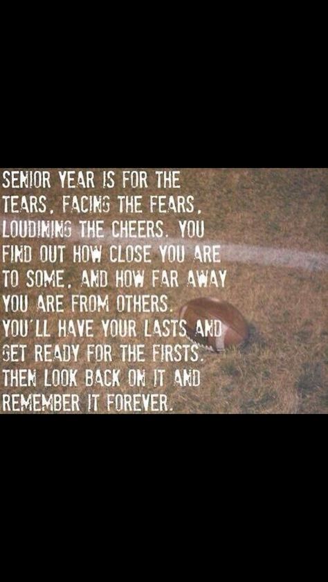 Senior year is going by way to fast already Starting Senior Year Quotes, High School Quotes Memories, School Quotes Memories, Inspirational Quotes For Graduates, Quotes For Graduates, Best Graduation Quotes, Senior Year Of College, Senior Year Quotes, High School Quotes