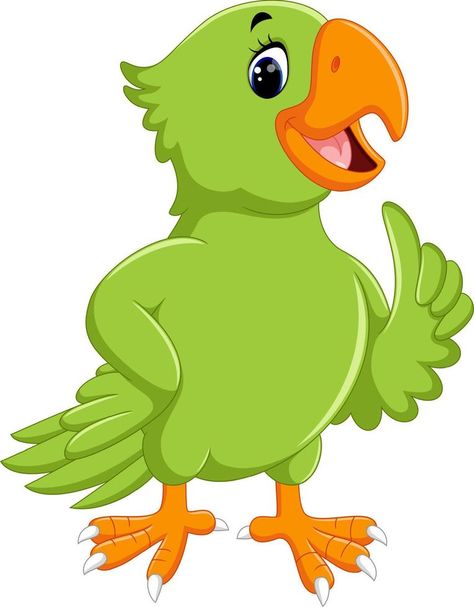 illustration of cute parrot cartoon Adobe Illustrator, Parrot Cute, Parrot Cartoon, Cute Parrot, Cartoon Cartoon, Label Design, Free Vector Images, Cartoon Art, Parrot