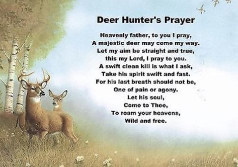 Hunting Prayer, Deer Hunters Prayer, Name Poem, Hunter's Prayer, Deer Art Print, Deer Hunters, Deer Art, Beautiful Prayers, Bow Hunting