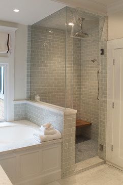 Pacific Heights - Transitional - Bathroom - san francisco - by Verner Architects Yellow Toilet, Makeover Kamar Mandi, Master Bath Remodel, Bathroom Decorating, Bathroom Remodel Shower, Toilet Accessories, Hus Inspiration, Shower Remodel, Bathroom Renos