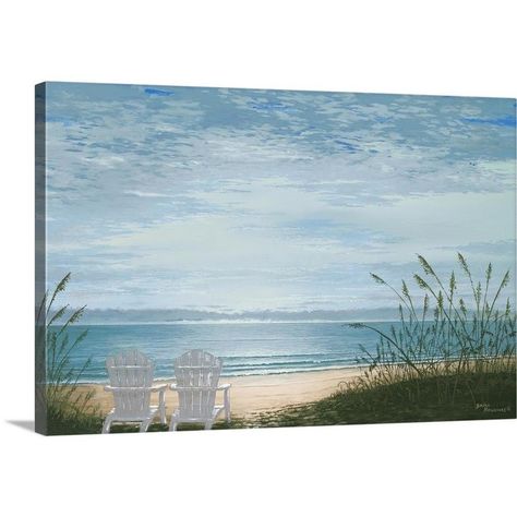 Beach Theme Wall Decor, Beachfront Decor, Beach Canvas Wall Art, Coastal Wall Decor, Beach Wall Decor, Abstract Canvas Painting, Beach Scenes, Beach Chairs, Beach Art