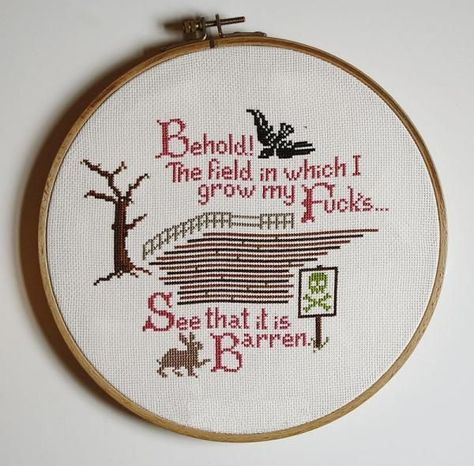 Humour, Patchwork, Quirky Cross Stitch, Fun Cross Stitch Patterns, Cross Stitch Quotes, Funny Cross Stitch Patterns, Subversive Cross Stitch, Cross Stitch Funny, Stitching Art