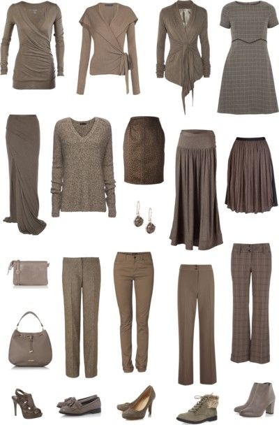 Taupe is a universal neutral color. Color board - https://www.pinterest.com/svetlanashlench/taupe/ Taupe Capsule Wardrobe, Pisces Style, Autumn Neutrals, Taupe Outfit, Soft Autumn Palette, Soft Summer Color Palette, Capsule Wardrobe Casual, Autumn Palette, Soft Summer Colors