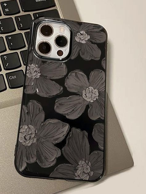 Black Cute Phone Cases, Phone Cases Black Aesthetic, Phone Case For Black Iphone, Cases For Black Iphone, Black Phone Cases, Phone Cases Black, Black Iphone Case, Iphone Case Collection, Bling Phone Cases