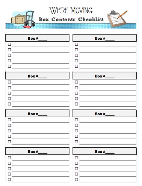 Kristin’s Top 10 Packing Tips for a Successful Move   FREE printable Moving Box Labels, Boxes Template, Moving Printables, Moving List, Moving Labels, Reward Chart Template, Moving Planner, Household Budget Template, Successful Tips