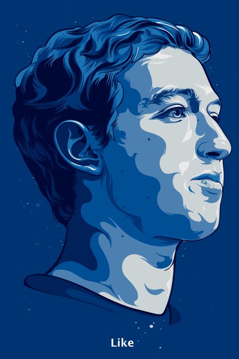 Poster & Portraits 2012 by Vincent Rhafael Aseo, via Behance Poster Colour Portrait, Colour Block Portrait, Vector Art Poster, Portrait Illustration Styles, Posterised Portrait, Block Colour Art, Graphic Portrait Illustration, Dark Blue Illustration, Ilustrasi Dan Poster