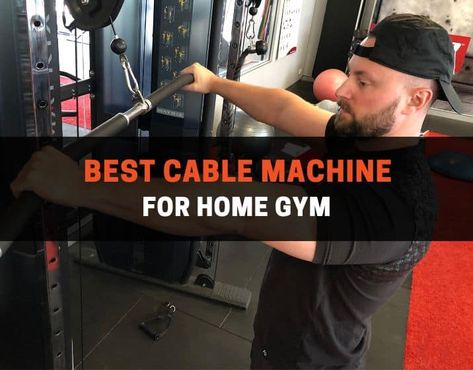 Gym Cable Machine, Best Gym Machines, Cable Crossover Machine, Small Home Gyms, Circuit Machine, Small Gym, Cable Row, Arizona House, Cable Machine