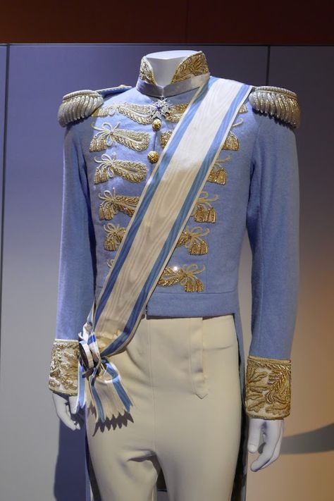 Prince Charming wedding costume Cinderella Prince Costumes For Men, Prince Outfits Royal Aesthetic, Prince Wedding Outfit, Prince Royal Outfit, Prince Charming Wedding Suit, Winter Prince Outfit, Prince Style Outfits, Blue King Outfit, Prince Clothes Royal Aesthetic