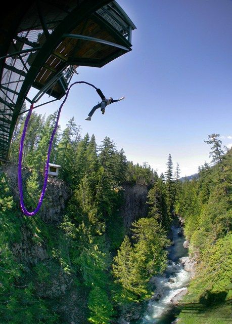 Bungee Jump Bungee Jumping, Wakefield Quebec, Bungee Jump, Backpacking Canada, Whistler Canada, Air Sports, Rock Climbing Gear, Adventure Sports, Extreme Sports