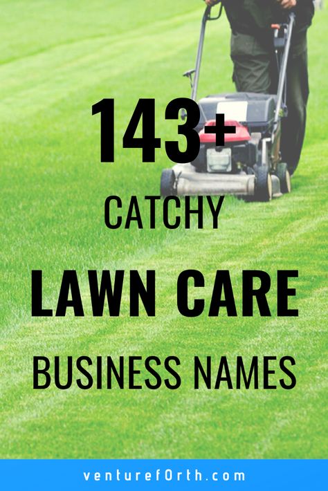 If you want to start a successful business, then your lawn care name must be selected carefully and wisely. See the ideas shared here for more ideas! Lawn Design Ideas, Lawn Mowing Business, Lawn Care Flyers, Pressure Washer Tips, Lawn Care Logo, Pressure Washing Business, Lawn Care Business Cards, Business Name Ideas, Lawn Care Business
