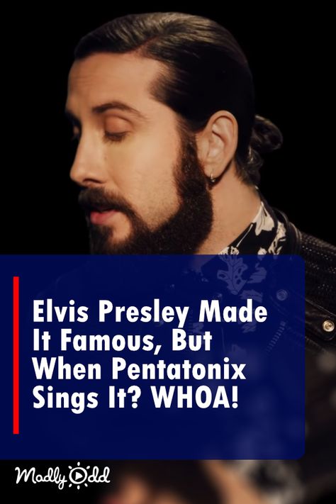 Elvis Presley Made It Famous, But When Pentatonix Sings It? WHOA! | #pentatonix #elvis #acapella #song #singing #choir #quartet #music #elvispresley via @madlyoddcom Humour, Country Music Videos, Pentatonix Songs, Acapella Songs, Pentatonix Avi, Song Singing, Got Talent Videos, King Of Rock And Roll, Country Music Songs