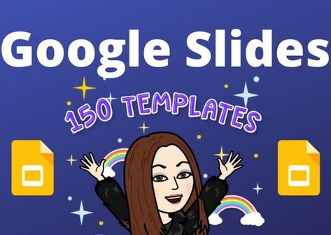 Google Slides Templates For Teachers, Middle School Library, Bitmoji Classroom, Digital Learning Classroom, Google Classroom Elementary, Online Teaching Resources, Remote Teaching, Ed Tech, Middle School Libraries