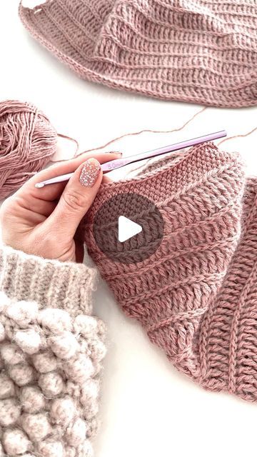 Jeanette Haugland on Instagram: "A little stitch tutorial here 😉 It’s been a while since I’ve crocheted this stitch…
Here goes:
Work slip stitch in front loop only around and around without turning the work 🤩
I love how this turnes out 😍 It almost looks like Moss stitch for knitting 😆
————————————————-
A new design
My design
Yarn ~ double strand, Drops Belle and Drops Kid Silk 
Hook 5

#stitchtutorial
#crochetjacket 
#crochettop
#crochetsweater 
#heklettopp 
#hekletgenser
#crochetgarment 
#crochetclothing 
#crochetwear 
#crochetdesign 
#diycrochet
#moderncrochet
#crochetdesign 
#hekle 
#hekling 
#norskeheklere 
#crochet 
#crochetlove 
#instacrochet
#crochetgram 
#crochetartist 
#crochetcrew
#crochetinspiration 
#crochetpattern
#vesleull" Couture, Turning Crochet Work, Drop Stitch Crochet, Crochet Loop Stitch, Stitch Tutorial, Different Stitches, Moss Stitch, Double Crochet Stitch, Crochet Jacket