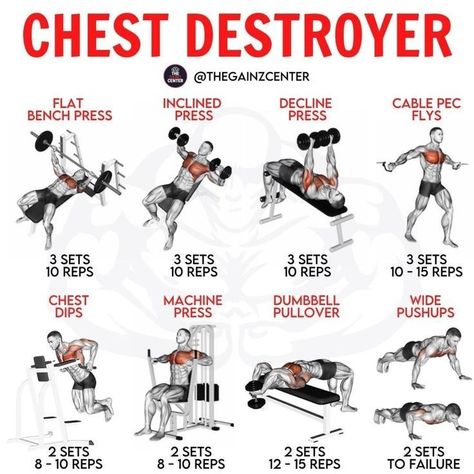 Chest And Arm Workout, Arm Workout Men, Chest And Tricep Workout, Chest Workout Women, Arm Training, Chest Workout For Men, Chest Workout Routine, Latihan Dada, Workout Man