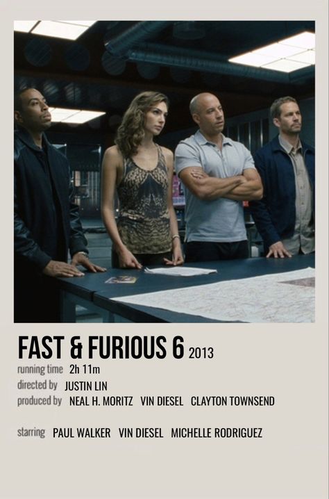 Fast And Furious 6 Poster, Fast And Furious Film Poster, Fast And Furious Polaroid Poster, Movie Poster Fast And Furious, Fast And Furious Movie Poster, Fast And Furious Aesthetic, Fast And Furious Poster, Fast And Furious 6, Movie Fast And Furious