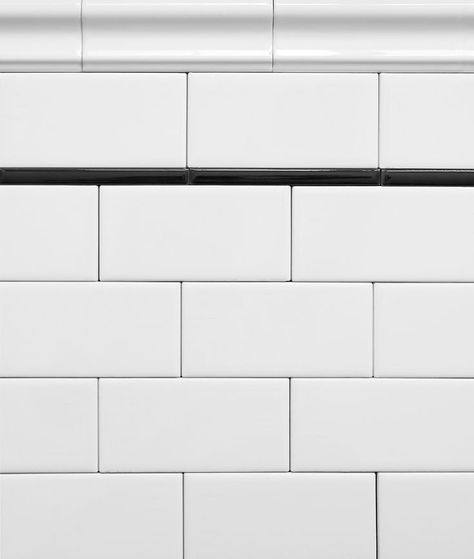 How to Make Subway Tile Look Classic, Not Basic - Room for Tuesday Subway Tile With Chair Rail, Subway Tile Chair Rail Bathroom, White Subway Tiles Bathroom, Backsplash Edge, Basic Room, Sherwin Williams Sea Salt, White Subway Tile Bathroom, Restroom Remodel, Subway Tile Showers