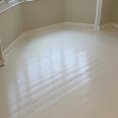 Painted Wood Floors, Everything You Need To Know Paint Wood Floors Ideas, Painting Wood Floors, White Painted Wood Floors, Best Paint For Wood, White Painted Floors, Painted Wooden Floors, Painted Hardwood Floors, Wood Floor Colors, Floor Paint Colors