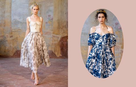 Women's Lena Hoschek Spring Summer 2024 Collection | Moda Operandi Lena Hoschek, Modern Vintage Fashion, Spring Summer 2024, 2024 Collection, Summer 2024, New Woman, Moda Operandi, Modern Vintage, Fashion Collection