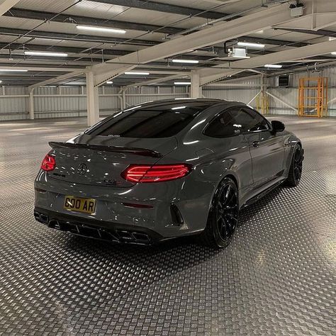 Cars, Coupe, Sports, Grey, C63s Amg, Sports Car, Garage