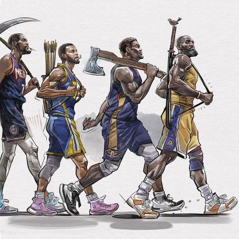 Nba Legends Art, Nba Drawings, Cool Basketball Pictures, Basketball Artwork, Basketball Love, Basketball Drawings, Nba Artwork, Bola Basket, Nba Basketball Art