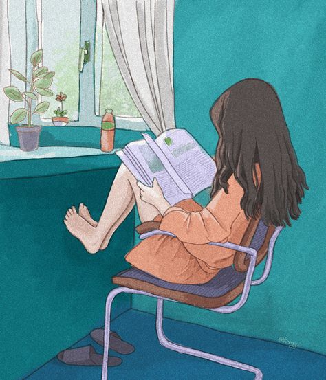 Lofi on Behance 그림 낙서, Desen Anime, Relaxing Art, Kunst Inspiration, Buku Skrap, Japon Illustration, 인물 드로잉, Illustration Art Girl, Lukisan Cat Air