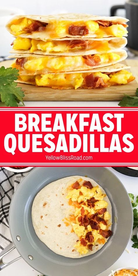 Essen, Freeze Breakfast, Breakfast Quesadillas, Yellow Bliss Road, Breakfast Quesadilla, Frozen Breakfast, Breakfast Prep, Make Breakfast, Freezer Breakfast