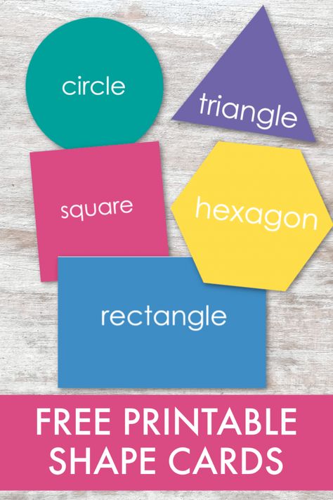 Sorting Shapes Preschool Free Printables, Colors And Shapes Activities For Infants, Printable Shapes Preschool, Shapes Preschool Printables Free, Free Shape Printables Preschool, Free Printable Shapes Preschool, Large Shapes Free Printable, Free Shapes Printables Preschool, Shape Cards Printable Free