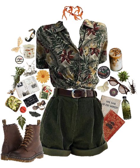 🕸 Outfit | ShopLook Max Mayfield Snowball Outfit, Casual Goblincore Outfits, Grunge Cottagecore Outfits Summer, Artsy School Outfit, Paleocore Outfit, Dark Forestcore Outfit, Junglecore Outfits, Rustic Aesthetic Outfits, Gnomecore Outfit