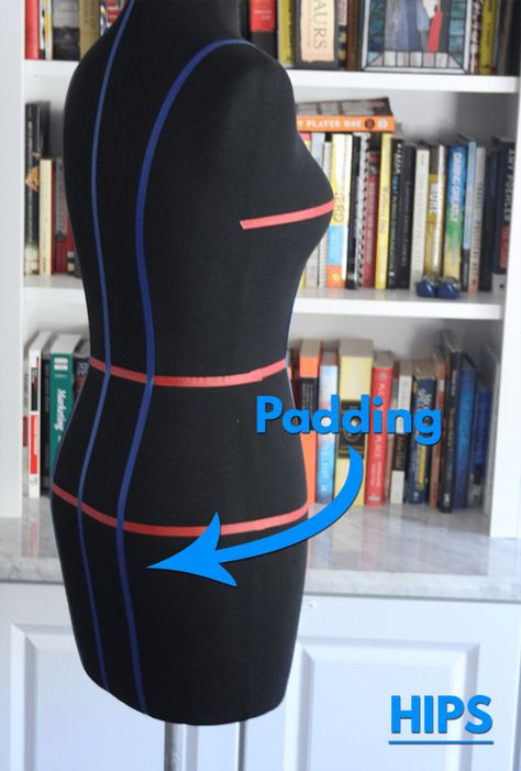 Your Body Double: How to Pad a Dress Form – Sie Macht Dress Form Mannequin Diy, Mannequin Diy, Sewing Dress Form, Fashion Draping, Padded Dress, Cape Pattern, Mannequin Dress, Dress Form Mannequin, European Dress