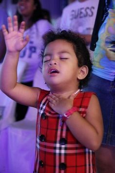 Worship The LORD This baby is sincere, look at that face!. How much more should we adults be. God is worthy of praise from all ages.  qb Psalm 150 6, Psalm 150, Unanswered Prayers, Children Praying, Praise The Lord, A Course In Miracles, Worship The Lord, Worship God, We Are The World