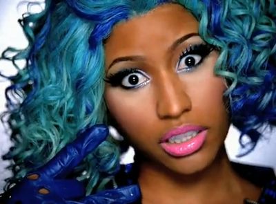Nicki Minaj Blue Hair, Marge isn't the only one who can pull it off. Blue Nicki Minaj, Nicki Minaj Wig, Nicki Minaj Album, Nicki Minaj Hairstyles, Mac Viva Glam, Nikki Minaj, Nicki Minaj Photos, Viva Glam, Pink Friday
