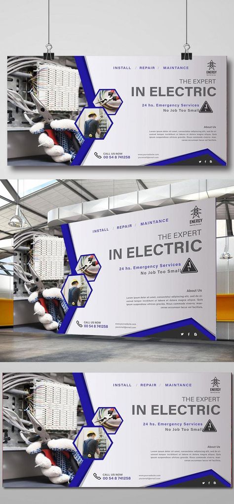 Electric Expert Banner Design Template#pikbest#Templates#Signage#Banner stand Electrical Shop Banner Design, It Banner Design, Website Banner Design Creative, Business Banner Design Ideas, Stage Banner Design, Exhibition Banner Design, Vinyl Banner Design, Yoga Poster Design, Exhibition Banners