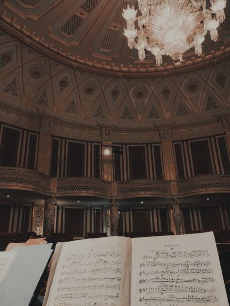 Tumblr, Concert Hall Aesthetic, Aesthetic Orchestra, Liverpool Aesthetic, Orchestra Aesthetic, Hall Aesthetic, Apollo Music, Orchestra Concert, Aesthetic Concert