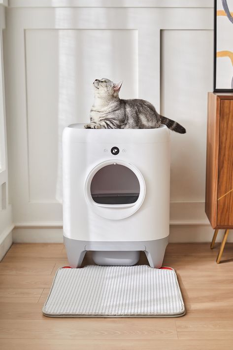 PETKIT Pura X Smart Litter Box | INSTACHEW Automatic Cat Litter, Automatic Litter Box, Self Cleaning Litter Box, Multiple Cats, Cleaning Litter Box, Cat Litter Tray, Trash Containers, Smart Robot, Litter Tray