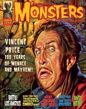 Famous Monsters of Filmland Issue #254. Horror Comics, Tumblr, Jason Edmiston, Sci Fi Comics, Vincent Price, Famous Monsters, Invisible Man, Horror Icons, Universal Monsters