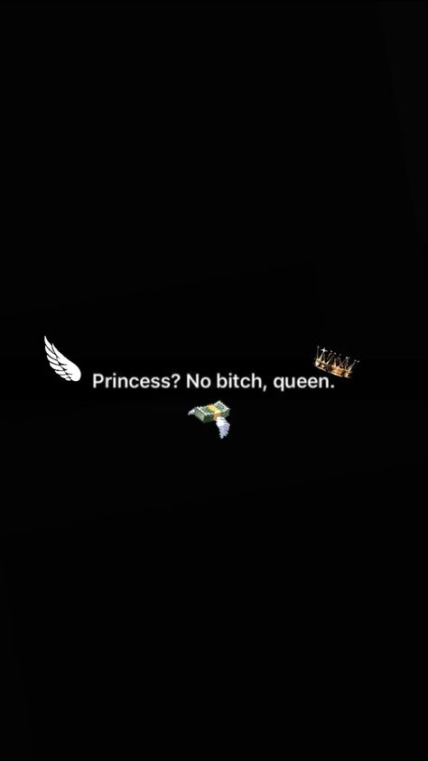 Quote Wallpaper Princess No Bitch Queen Wing Crown Money Black Black Crown Aesthetic Wallpaper, Black Queen Wallpaper, Queen Wallpaper Iphone, Crown Money, Wing Crown, Queen Wallpaper Crown, Pink Queen Wallpaper, Crown Wallpaper, Queen Wallpaper