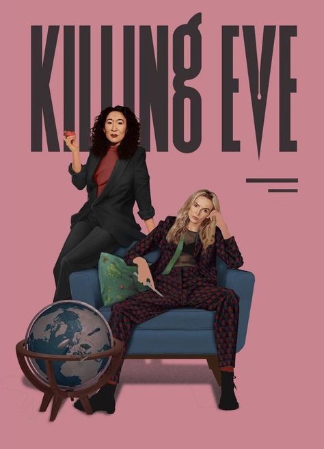 Killing Eve Poster, Eve Poster, Spy Shows, The Famous Five, Series Poster, Sandra Oh, Mary Shelley, Killing Eve, Jodie Comer