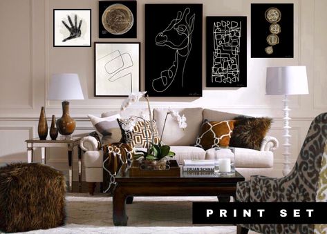 Wall Prints Bedroom, African Decor Living Room, African Bedroom, Modern African Decor, African Room, Afrocentric Decor, Lounge Rooms, African Interior Design, African Inspired Decor