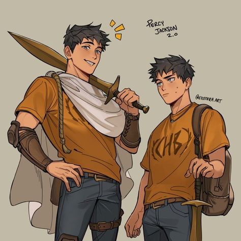 I Like Me Better, Zio Rick, Rick Riordan Series, Dibujos Percy Jackson, Percy And Annabeth, Jason Grace, Dug Up, Percy Jackson Fan Art, Percy Jackson Characters