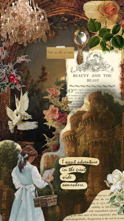 Beauty and the beast #disney #disneymovie #beautyandthebeast #beautyandthebeastaesthetic #belleandthebeast #belleaesthetic #nostalgia Beauty And The Beast Vintage Poster, Beauty And The Best Wallpaper, Beauty And The Beast Iphone Wallpaper, Disney Wallpaper Beauty And The Beast, Beauty And Beast Wallpaper, Bell Disney Princess Aesthetic, Beauty And The Beast Mood Board, Beauty And The Best Aesthetic, Dark Beauty And The Beast Aesthetic