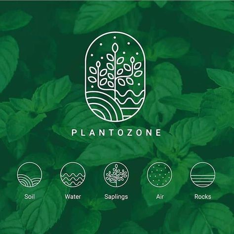 Ideal Logo, Desain Merek, Editorial Logo, Luxe Logo, Fresh Logo, Plant Logos, Nature Logo Design, Eco Logo, Inspiration Logo Design