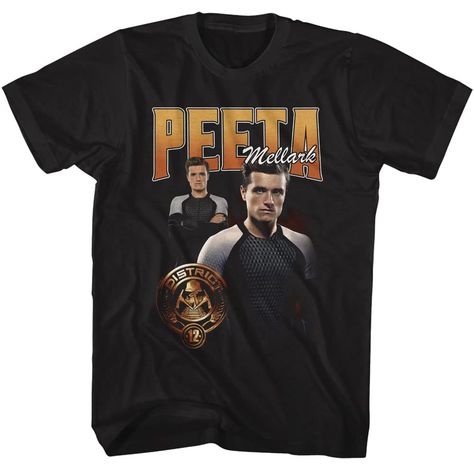 Hunger Games Merch, Hunger Games Shirt, Clothes Comfy, Hunger Games Peeta, Things Wallpaper, Bday Wishlist, Tshirt Diy, Just Be Yourself, Peeta Mellark