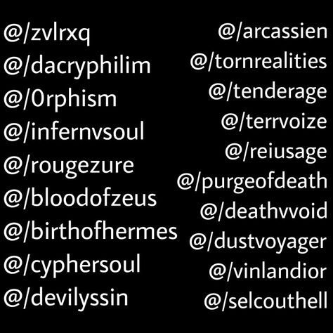 Nickname For Discord, Display Name Ideas Aesthetic, Vampire Username For Instagram, Instagram Nickname Ideas, Users For Tiktok, Male Username Ideas, Discord Username Ideas Grunge, Grunge Usernames For Instagram, Rp Username Ideas